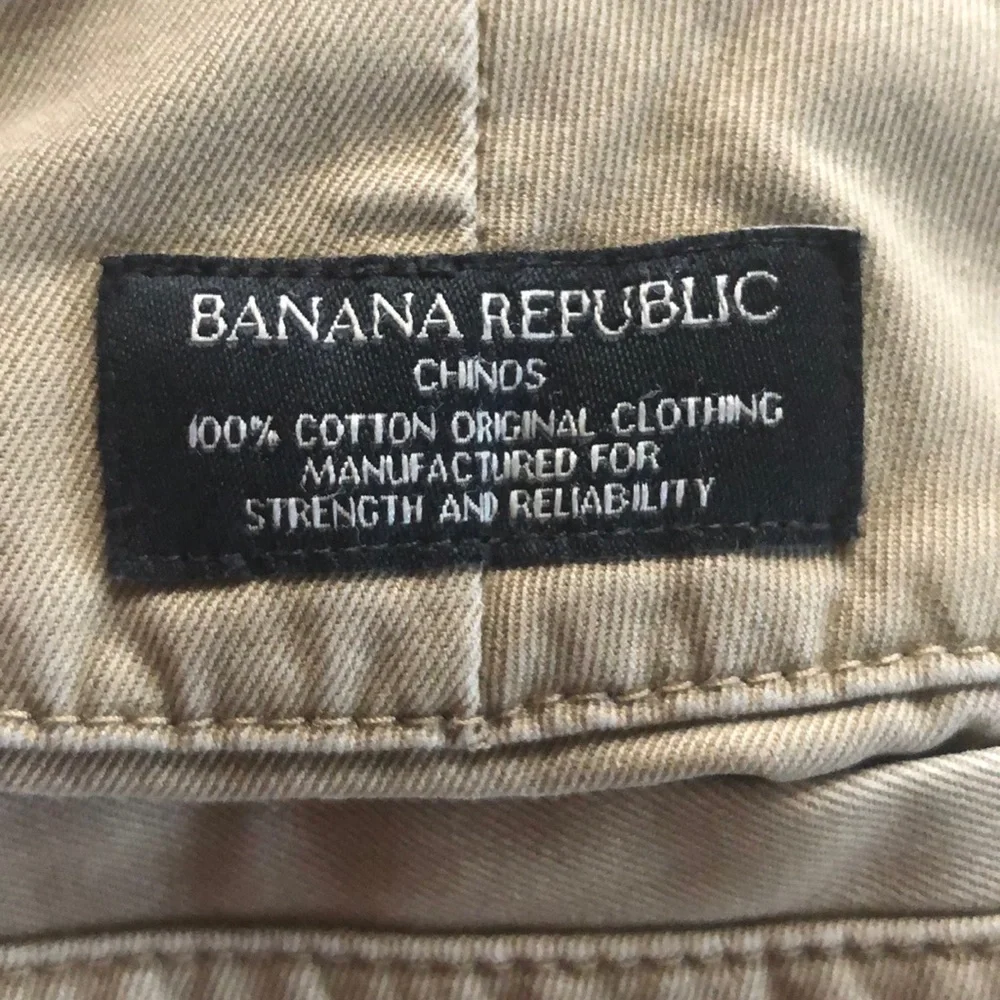 Banana Republic Khaki Gavin‎ Chino 32/30